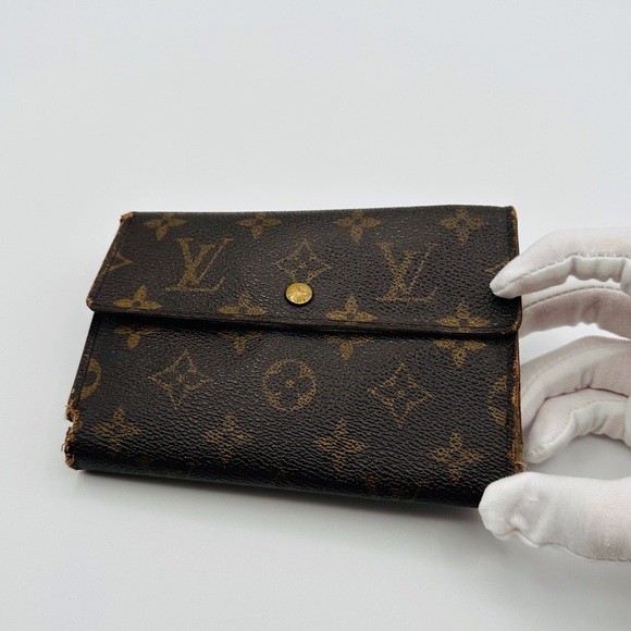 Louis Vuitton Tri fold Wallet-Authentic - Picture 1 of 15